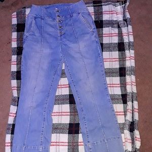 High waisted mom jeans, medium